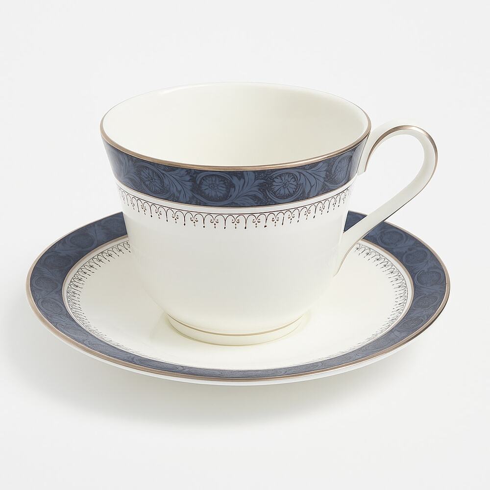 Royal Doulton Sherbrooke Fine China Teacup & Saucer Set - Picture 6 of 6